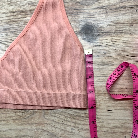 NWOT Ribbed Halter Bralette - Picture 7 of 9